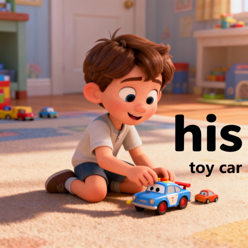 his