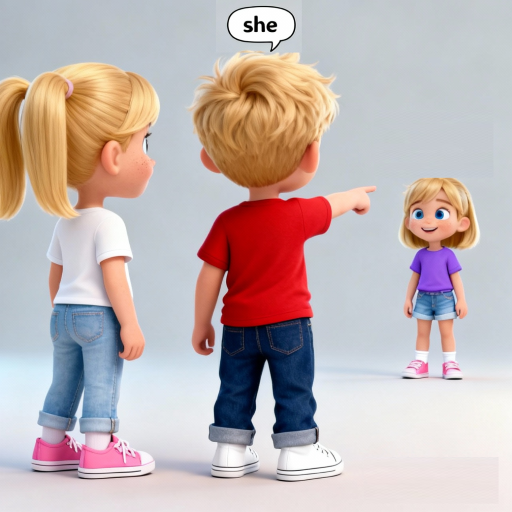 she