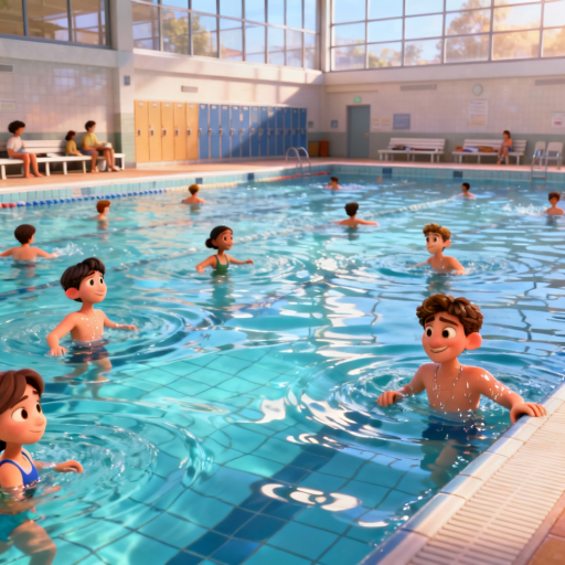 swimming